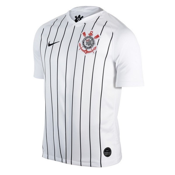 Tailandia Camiseta Corinthians Paulista 1ª 2019 2020 Blanco